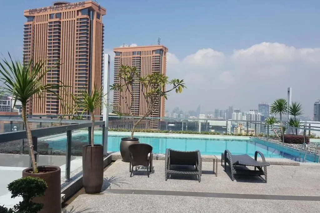 Fairlane 2Mins Walk To Bukit Bintang Best Sunset View 2Br 8-1 Wifi 100Mbps Kuala Lumpur Apartament